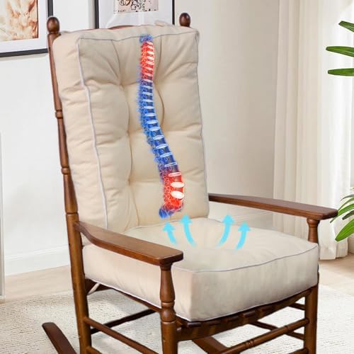 YZ HOME Jumbo Rocking Chair Cushion by YZHOME