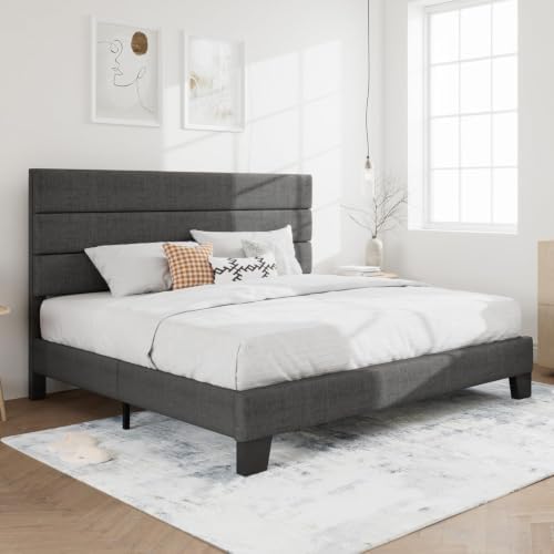 SHA CERLIN Cal King Platform Bed Frame - Image 3