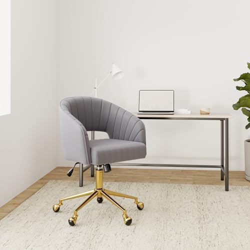 KCC Vanity Chair Velvet Desk Chair - Image 2