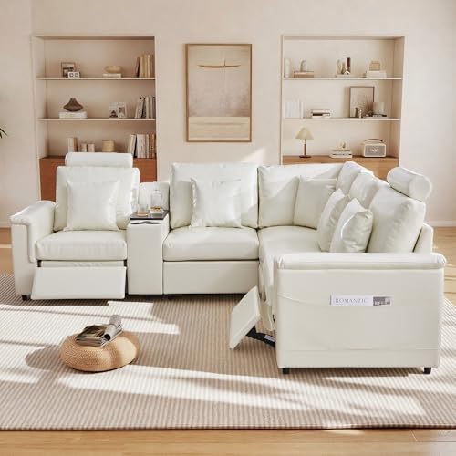 ORRD Multifunctional Faux Leather Storage Console - Image 6
