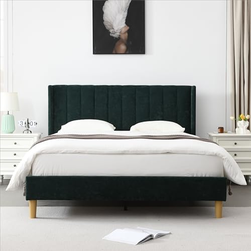 YUHUASHI Queen Bed Frame，Platform Bed - Image 3