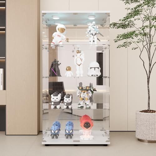 Beauty4U White Glass Display Cabinet by Beauty4U