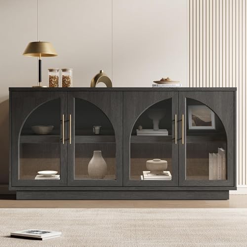 Fatmok 30.7" Tall Modern TV Stand - Image 3