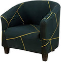 MIFXIN Tub Chair Slipcover 1 Piece High Stretch Club Chair Cover Elastic Barrel by MIFXIN
