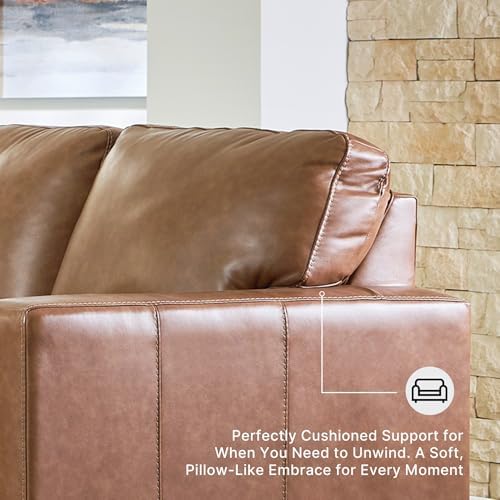 Signature Design by Ashley Bolsena Queen Leather Sofa Sleeper - Image 5