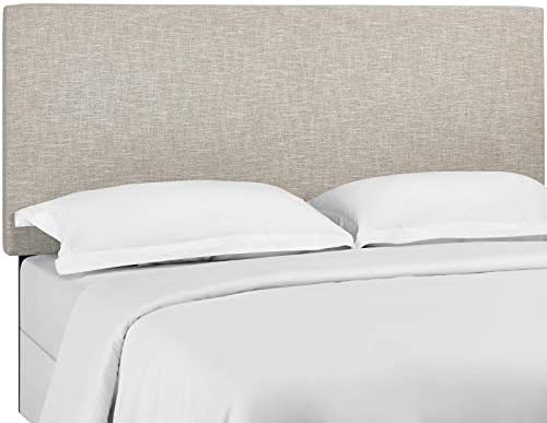 Modway Taylor Full/Queen Upholstered Linen Fabric Headboard - Image 3