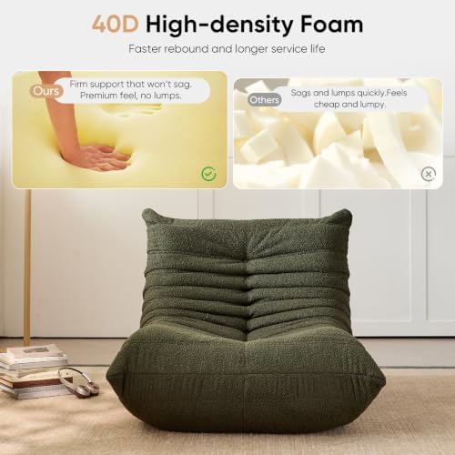 Big Adults Bean Bag Chairs Comfy Fireside BeanBag Couch Togo Sofa - Image 6