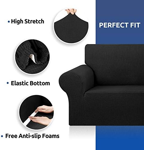 KEKUOU Stretch Chair Sofa Slipcover, Single Couch Cover - Image 4