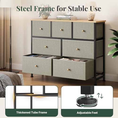 Fabric Dresser for Bedroom - Image 6