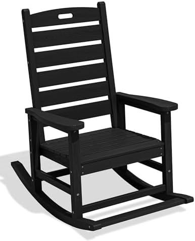 SERWALL HDPE Outdoor Rocking Chair by SERWALL