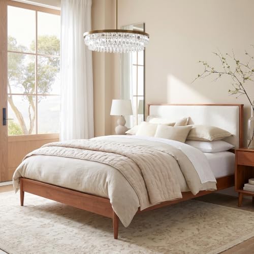 Merax Mid Century Bed Frame - Image 3