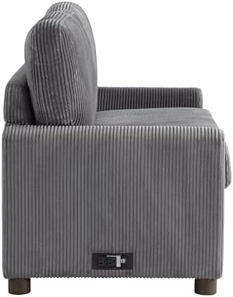 Serta® Darnold 53.5" Pull-Out Sleeper Loveseat, Twin Size, Dreamcoil® Comfort - Image 6