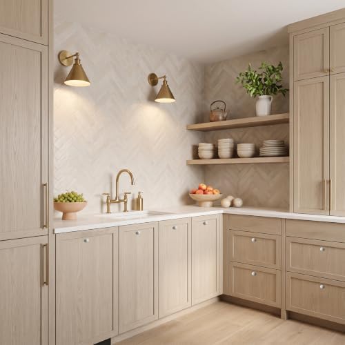 Natural White Marble Round Cabinet Knobs, 1.2" Diameter - Image 4