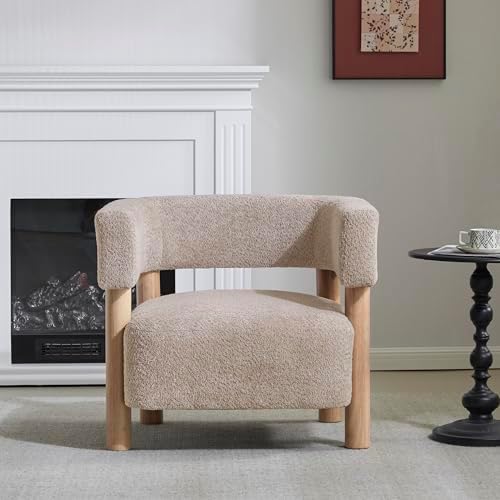 Christopher Knight Home Carly Low Profile Accent Chair, Round Backrest Side by ChristopherKnightHome
