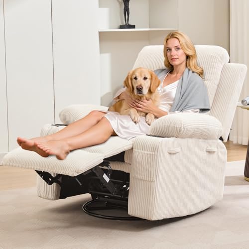 Garvee Oversized Swivel Recliner Chair - Image 3