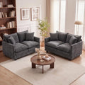 50'' Loveseat Sofa Set, Small Couch Set 2 Piece Cloud Love Seat by MUDANT