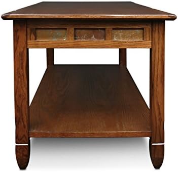 Leick Home Sibley Coffee Table, Rustic Oak - Image 4