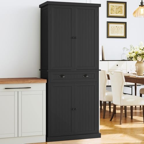 ARTPOWER 72" Tall Freestanding Pantry & Kitchen Storage Cabinet by PowerofArtBetterforLife