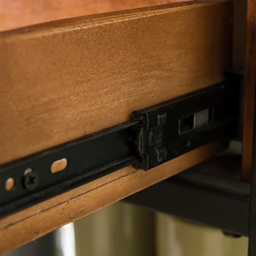 Ironcraft Solid Wood Mantel Height Rustic Bookcase - Image 5