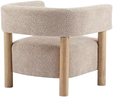 Christopher Knight Home Carly Low Profile Accent Chair, Round Backrest Side - Image 7