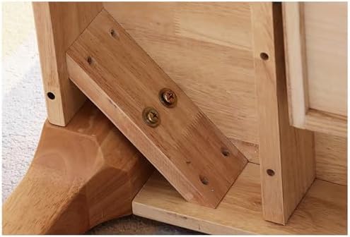 Solid Wood Desk with Drawers, Small Computer Desk - Image 6
