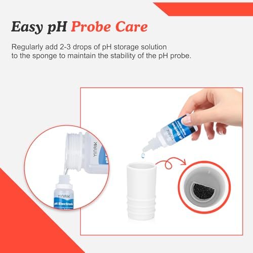 YINMIK pH Storage Solution 3M KCL Buffer Solution pH Probe Storage Liquid - Image 4
