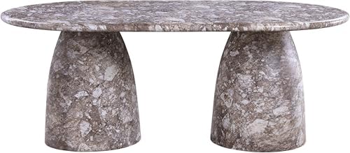 Meridian Furniture 702Brown-T Cosenza Collection Art Deco 78" Indoor/Outdoor - Image 6