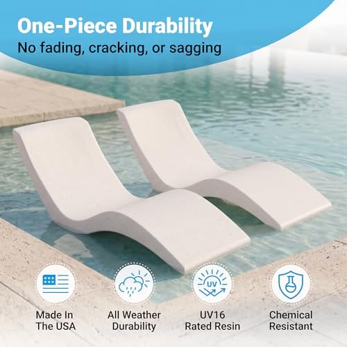 Aqua Outdoors Pool Lounge Chairs, Pool Chairs - Image 6