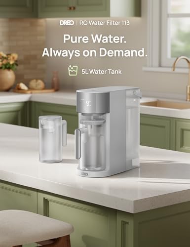 DREO Reverse Osmosis Water Filter Countertop System, RO Water Filter 113 5L - Image 2