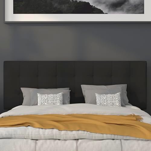 Flash Furniture Queen Tufted Fabric Headboard - Image 5