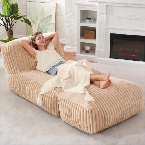 Hobestluk Large Bean Bag Chairs by YourHomeDeservesMore