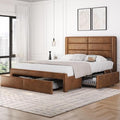 Yaheetech Queen Upholstered Bed Frame by Yaheetech