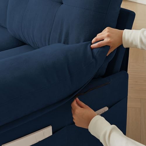 3-Seat Cloud Couch, Modular Sectional Sofa, Ottoman - Image 7