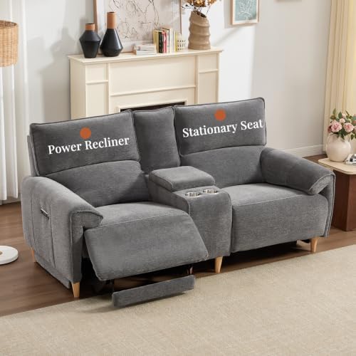 ANJ Loveseat Power Recliner Sofa - Image 3