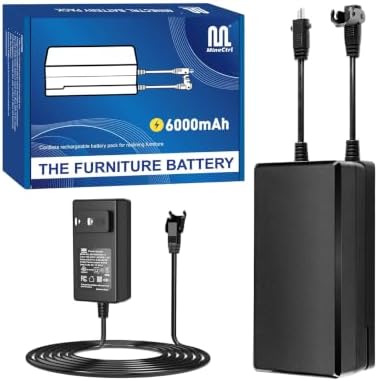 6000mAh Universal Battery Pack for Reclining Furniture by Minectrl