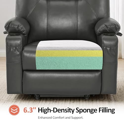 MCombo Oversized Power Lift Recliner Chair - Image 6
