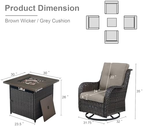 Belord Patio Furniture Set - Image 2