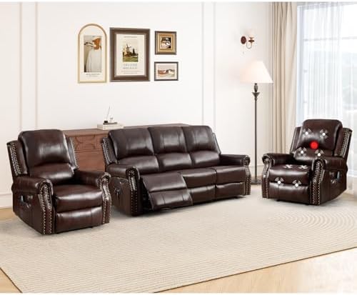 HAOMARKETS 3-Piece Power Reclining Sofa Set by HAOMARKETS