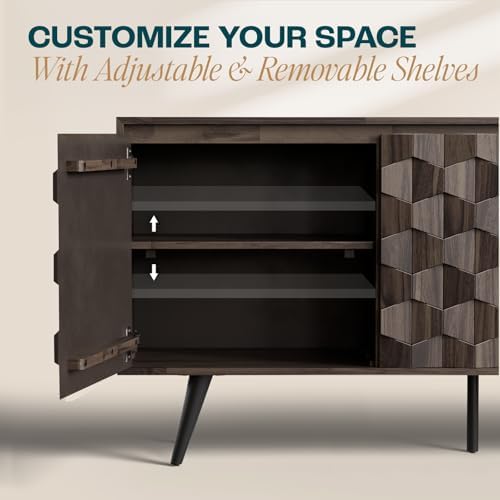 Bme Georgina Solid Wood Sideboard - Image 6
