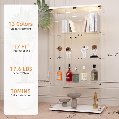 LFT HUIMEI2Y 4-Tier Glass Display Cabinet - Image 2