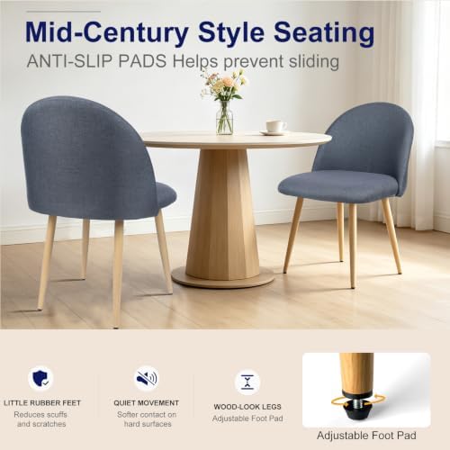 Modern Dining Chairs Set of 2, Kitchen Chairs - Image 5