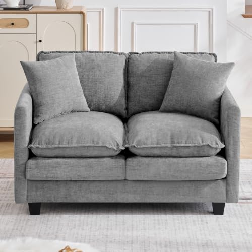 51'' Cloud Loveseat Couch, Love Seats Cloud Sofa by HOCAT