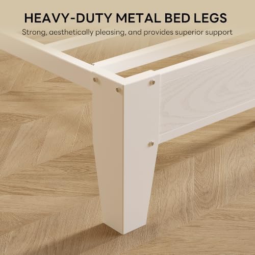 LIKIMIO King Bed Frame with Storage Headboard and Charging Station - Image 6