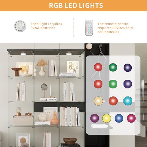 LFT HUIMEI2Y 12-Shelf Glass Display Cabinet - Image 5