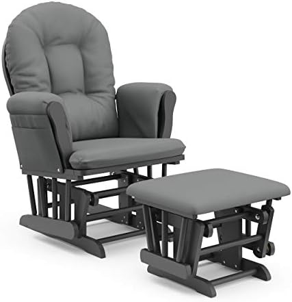 Storkcraft Premium Hoop Glider & Ottoman by Storkcraft