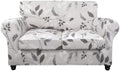 SearchI Stretch Sofa Cover Printed Couch Cover, Floral Pattern 3 Pieces by SearchI