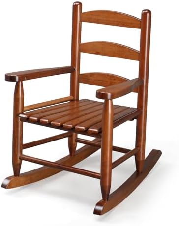 JOYMOR Outdoor Wooden Rocking Chair by JOYMOR