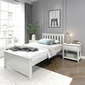 Plank+Beam Solid Wood Twin Bed Frame, Platform Bed by PlankBeam