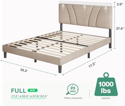 Novilla Full Size Bed Frame - Image 2