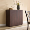 34" Fluted Sideboard Cabinet by DelArk